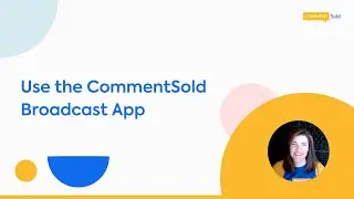 Download the CommentSold Broadcast App