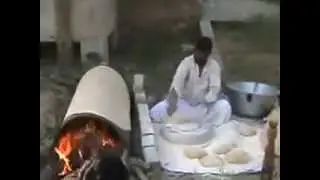 How to cook / make huge roti / bread