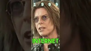 David Bowie 1999 Prediction on INTERNET Way Ahead of its Time #Bowie #DavidBowie