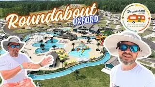 First Stay at the Roundabout Oxford RV & Water Resort! | Lazy River & Family Fun in Oxford, MS