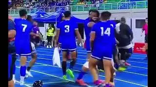 Somoa Vs Fiji - Pacific games 2023 brutal fight😢