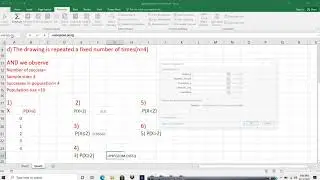 Hypergeometric Distribution in Excel