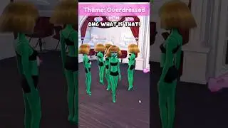 DRESS TO IMPRESS TEAM GREEN BEAN 😁 #roblox #dresstoimpress #dti