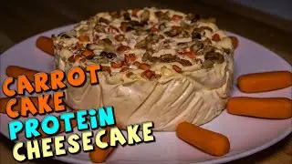 Easy Carrot Cake PROTEIN Cheesecake Recipe