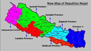 How to Draw Nepal Map | नेपाल को नक्सा कसरी कोर्ने | How to Make Nepal Map | How to Draw New Nepal