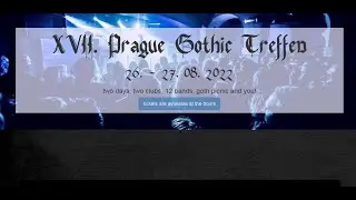 XVII  Prague Gothic Treffen