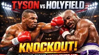 Mike Tyson vs Evander Holyfield (USA) | Brutal KNOCKOUT 💥 | Legendary Boxing Fight Highlights HD