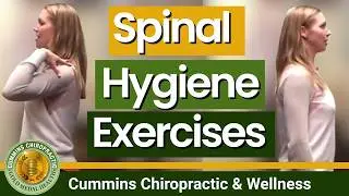Super Easy Spinal Hygiene Exercises for a healthy back and neck by Cummins Chiropractic & Wellness