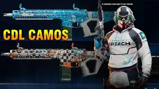 ВСЕ BO7 CDL CAMOS представлены в наборах CDL для Black Ops 7 Warzone: FaZe, LA Thieves, Optic