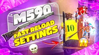 M590 FAST RELOAD SETTINGS⚙️/M590 TIPS AND TRICKS🔥