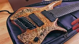Unboxing my Valravn 8 string signature guitar || Review || Sound Test