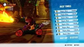 CTR: NF Tiny Temple WR - 1:36.59