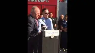 'Full Task Force' Announcement At LAFD Station 35