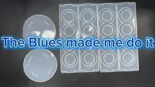 # 32 K-Cup Stand multiple blues in this piece| #bondcraftor #resiners  #letsresin 