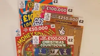 💥one of each💥2 pound💥scratch cards💥