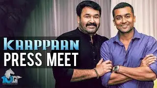 Kaappaan Press Meet | Mohanlal | Suriya | K. V. Anand | Arya | Sayyeshaa