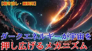 重力に打ち勝つ見えない何か！ダークエネルギーが宇宙を押し広げるメカニズム【聴き流し・睡眠用】
