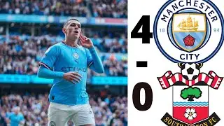 Manchester City vs Southampton- highlights PL 2022