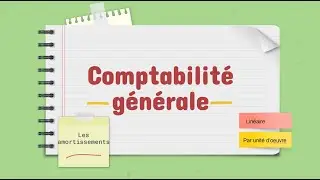 Les amortissements