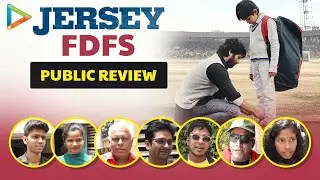 Jersey FDFS Public Review | Shahid Kapoor | Mrunal Thakur | Pankaj Kapoor