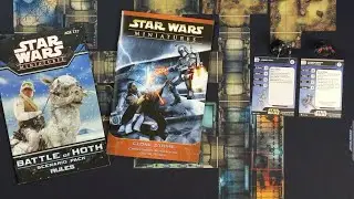 STAR WARS MINIATURES Game, Mandalorians vs Black Sun Gangsters