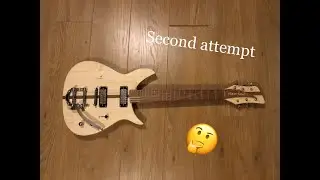 Semi hollow Electric guitar build 09/03/21