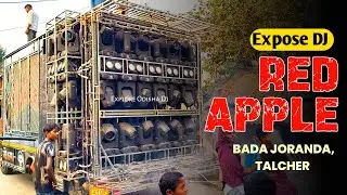 Expose Dj Red Apple at Talcher || Red Apple Dj || Explore Odisha Dj