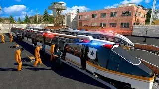 Police Train Simulator 3D: Prison Transport Android Gameplay