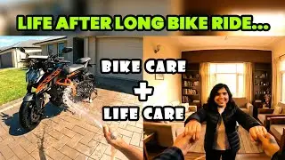 Long Ride Ke Baad Bike Ko Bhi Chahiye Rest ❤️ | Gurgaon Life After Village Trip 