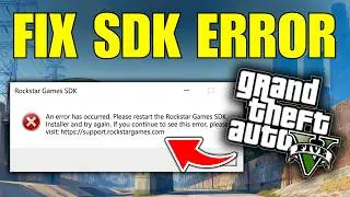 How To Fix GTA V Rockstar Games SDK Error - 2026