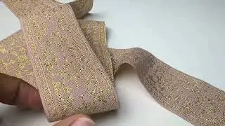 Fita Gal&atilde;o Lit&uacute;rgico 5,0 cm larg des 97137 - Roseo