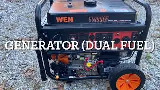 WEN 11000W Dual Fuel Generator