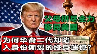 父母拼盡全力移民美國，為何華裔二代卻陷入身份撕裂的終身遺憾？ #華裔二代 #美國移民 #身份認同  #中國時代紅利