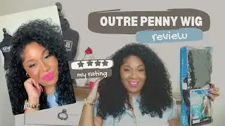$20 Wig?  Outre Penny Wig Review | Slay in Minutes | Affordable Curly Wig for Everyday Wear