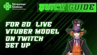 How to Add a 2D Live VTuber Model on Twitch: |STEP BY STEP TUTORIAL|