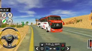 Indian Bus Simulator 3d Gameplay - Coach Bus Game Bus Driving 3D  - Multiplayer - Android gameplay