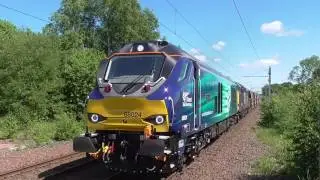 68024 | 6K35 Mossend - Dingwall ballast at Gartcosh: 1/6/16