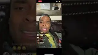 Iamzoie and bsimon Instagram live