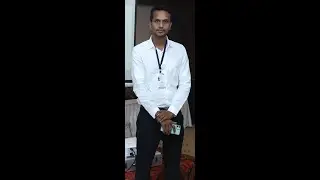 Computer, Printer, CCTV, Sales & Service, Mr. Suchit Yedlewar Ji giving his Parichay in CSM Sampark.