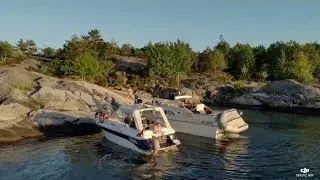 Risør,  overnatting i båten