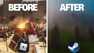 ROBLOX против Unreal Engine &mdash; мы перенесли нашу игру Roblox в Steam