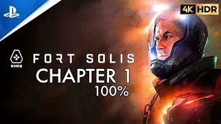 Fort Solis -  Full Game 100% Walktrough Chapter 1: Dark Descent [4k HDR]