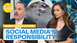 Social media's responsibility regarding Bondi terror attack content | Today Show Australia