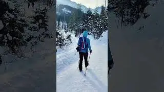 Tym razem trochę skrzypienia śniegu pod Szatanicą :)