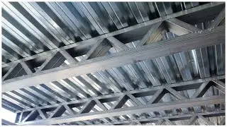Light gauge steel frame building system for low cost housing projects