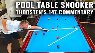 Snooker on a Pool Table | Thorsten Hohmann's Maximum 147 Commentary