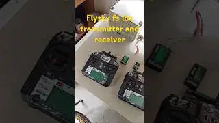 Fly Sky FS i6x transmitter and receiver review #fly #rchomemade #viralvideo #diy #rcaeroplane #sub