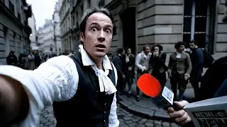 AI Interview: French citizens during the French Revolution | Veo 3