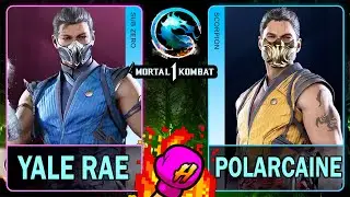 MK1 Yale Rae (SUB-ZERO) VS Polarcaine (SCORPION)🥊Mortal Kombat 1🥊4K 60ᶠᵖˢ