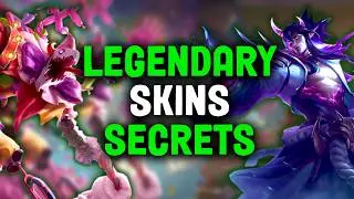 ALL HIDDEN FEATURES IN LEGENDARY SKINS YOU MISSED